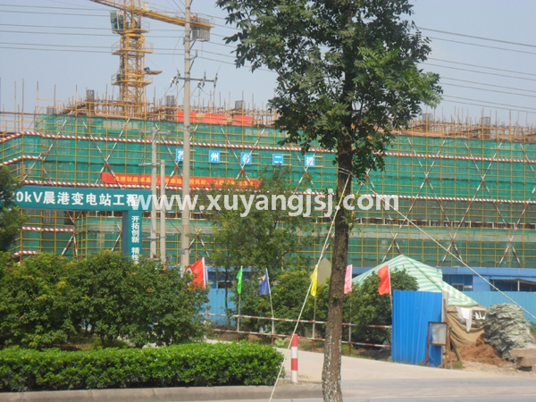 鋼管腳手架--張家港晨港變電站