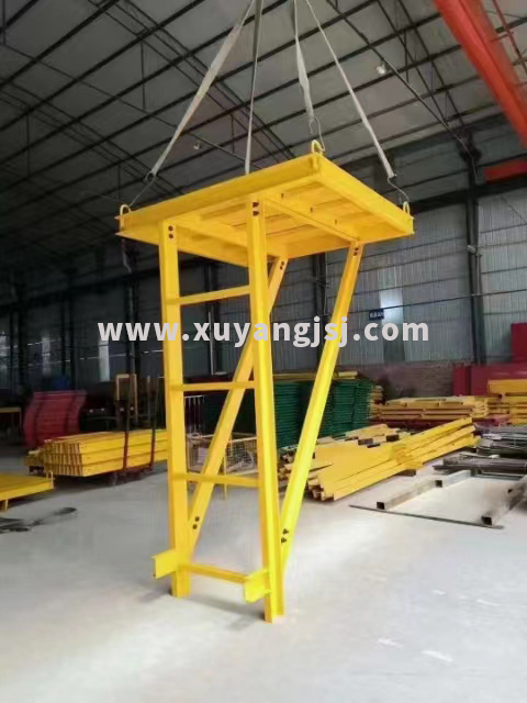 盤扣腳手架--電梯井口平臺展示