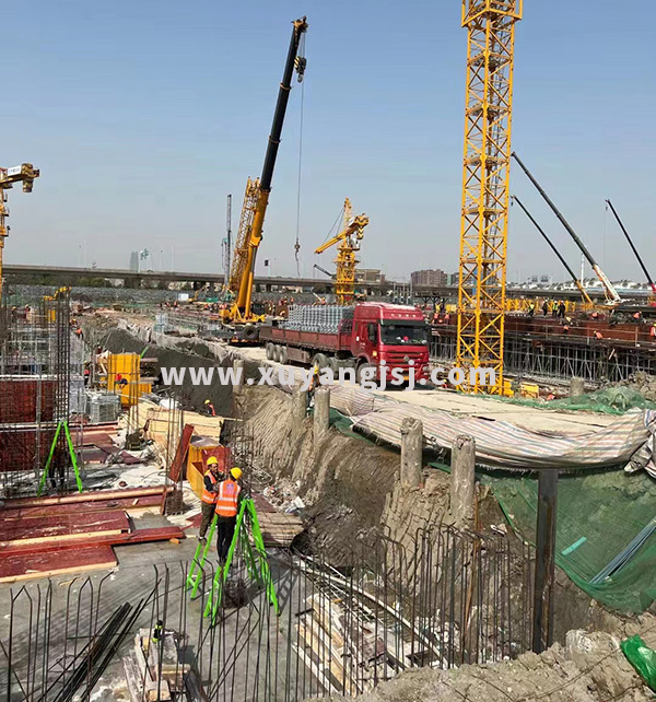 盤扣腳手架--在建工程案例